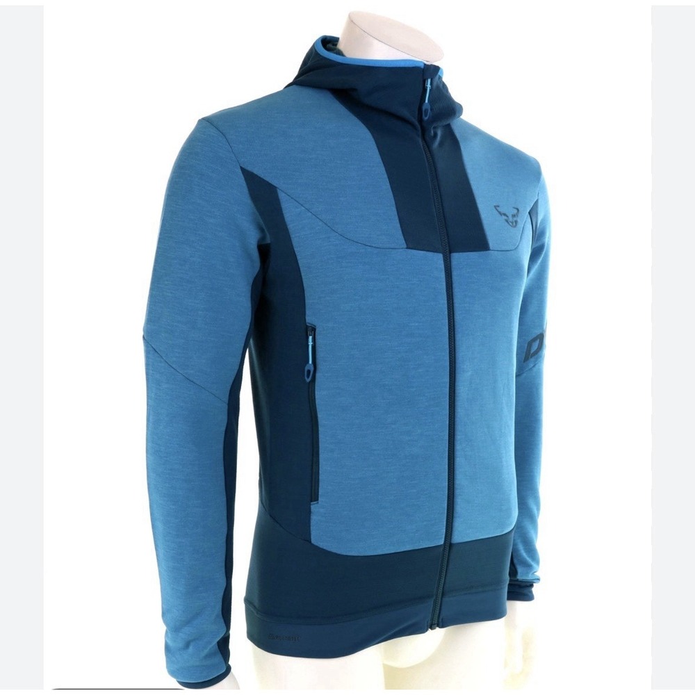 Dynafit Men's FT Pro Thermal Polartec Hoodie Full Zip Jacket Fleece Size US M